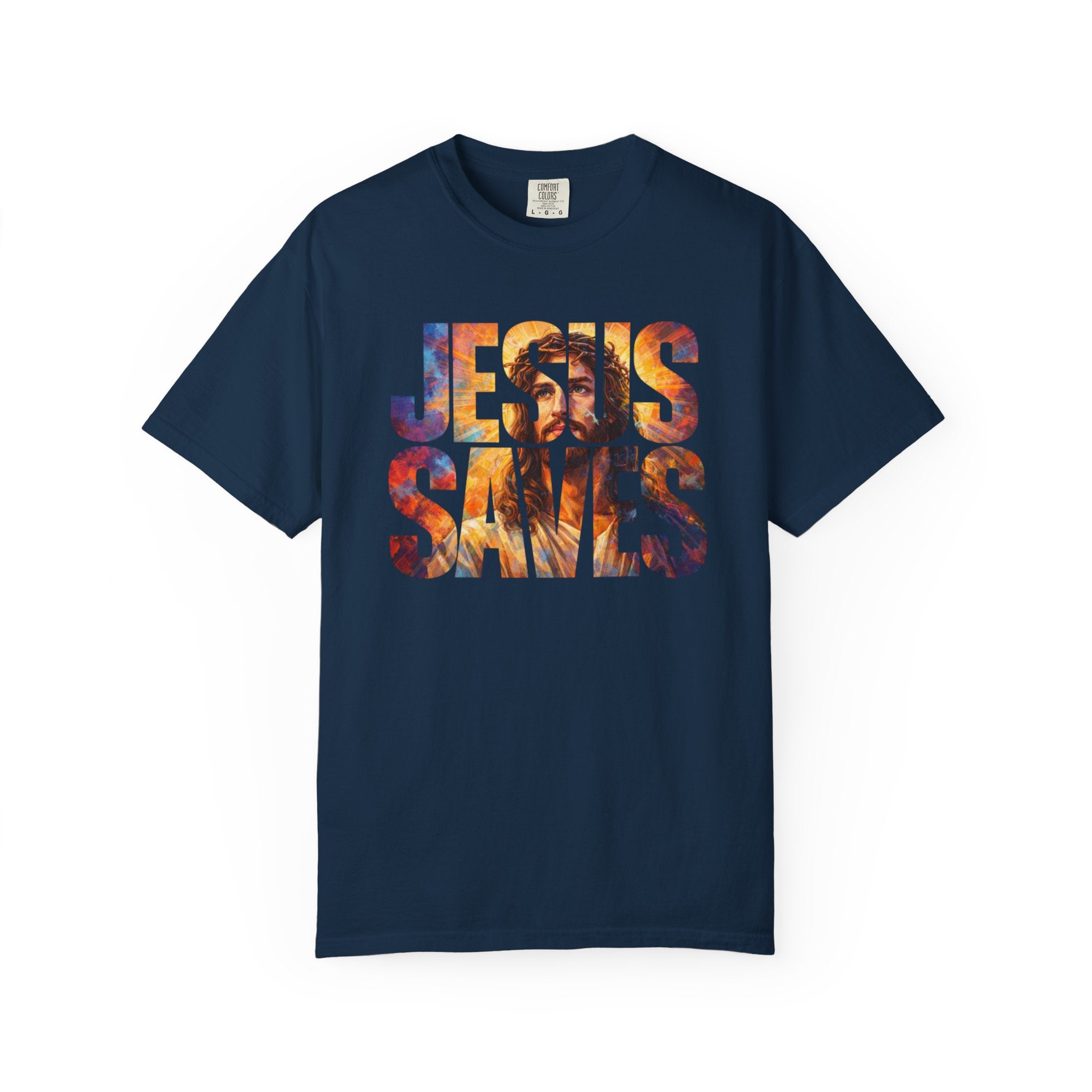 Jesus Saves T-Shirt — Christian Faith Graphic Tee