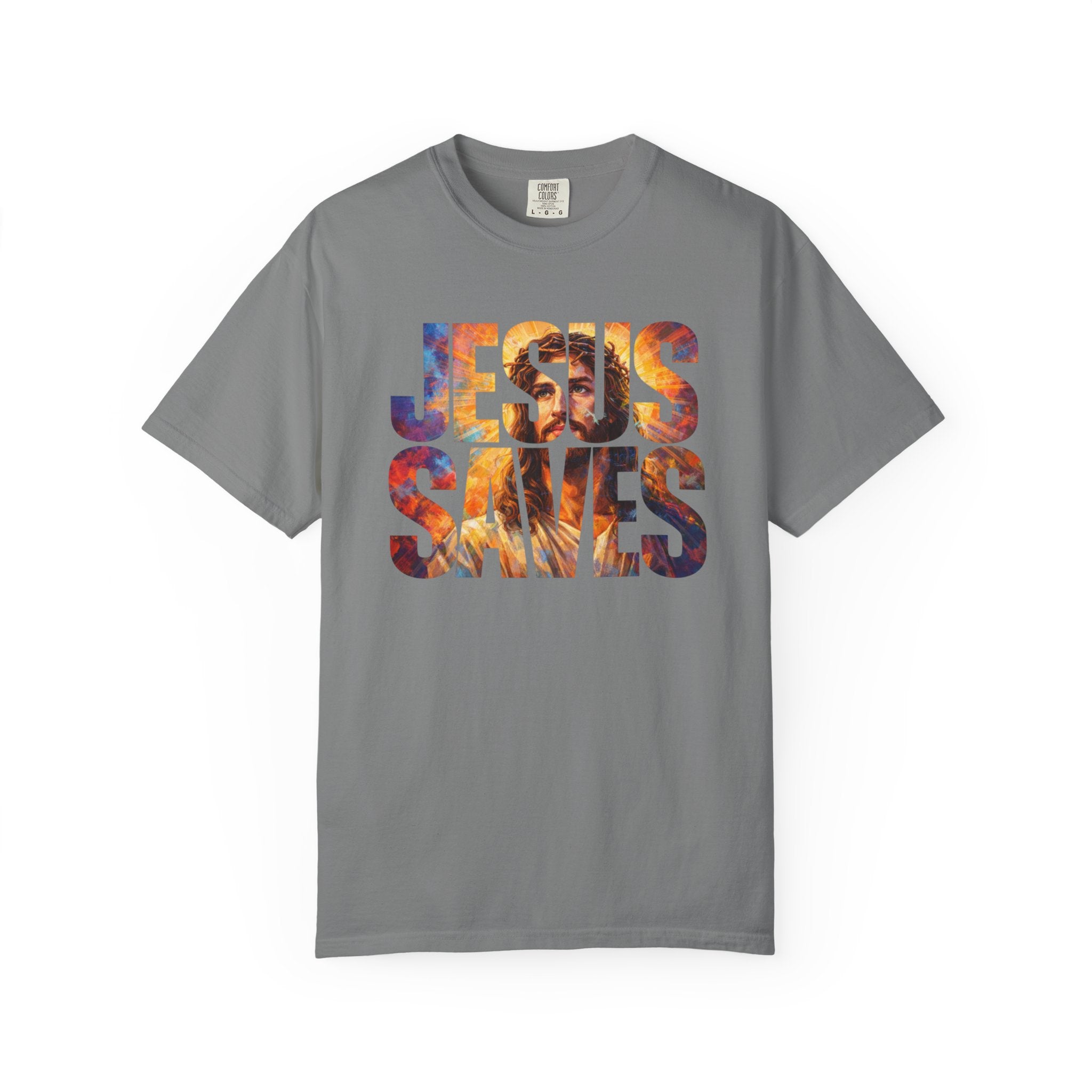 Jesus Saves T-Shirt — Christian Faith Graphic Tee