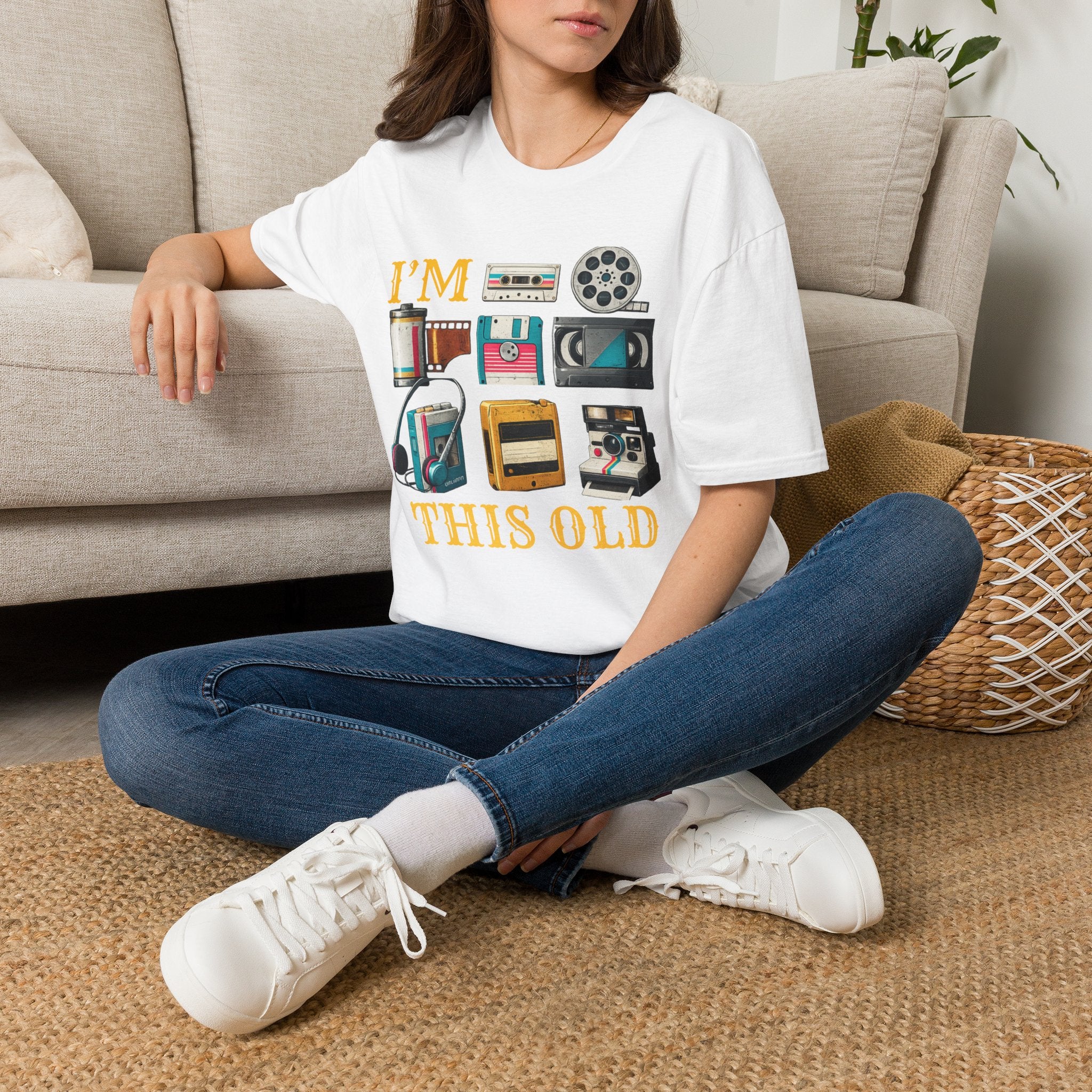 T-Shirt — “I’m This Old” Retro Vintage Tech Graphic Tee