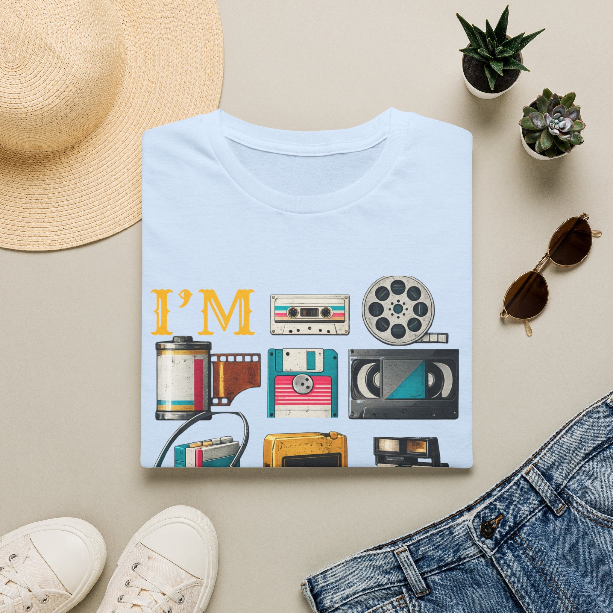 T-Shirt — “I’m This Old” Retro Vintage Tech Graphic Tee