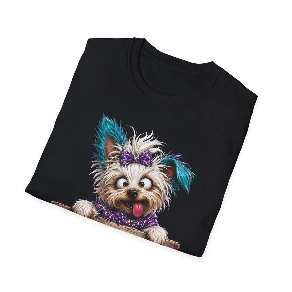 I Always Carry a Crazy With Me T-Shirt — Cute Dog Graphic Tee for Dog Lovers