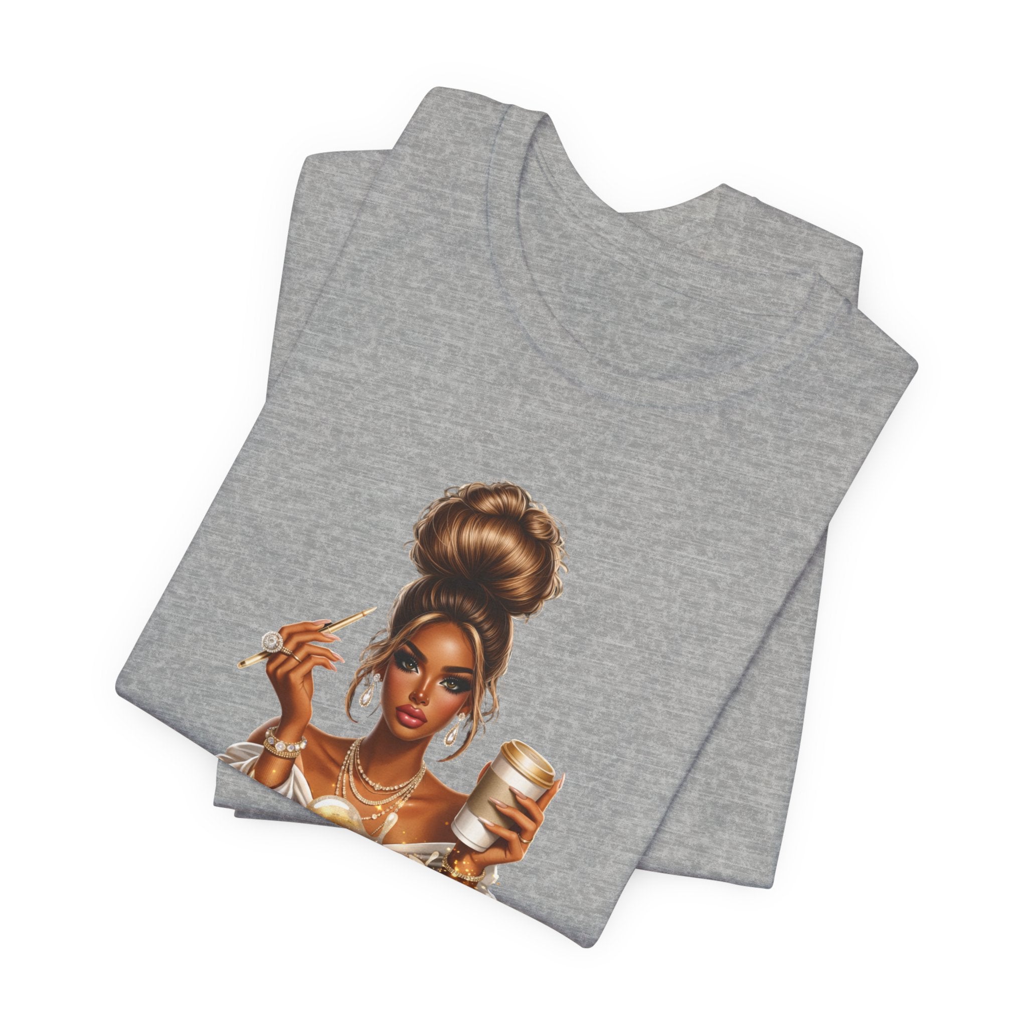 T-Shirt — "Beyond Blessed" Afro Chic Graphic Tee
