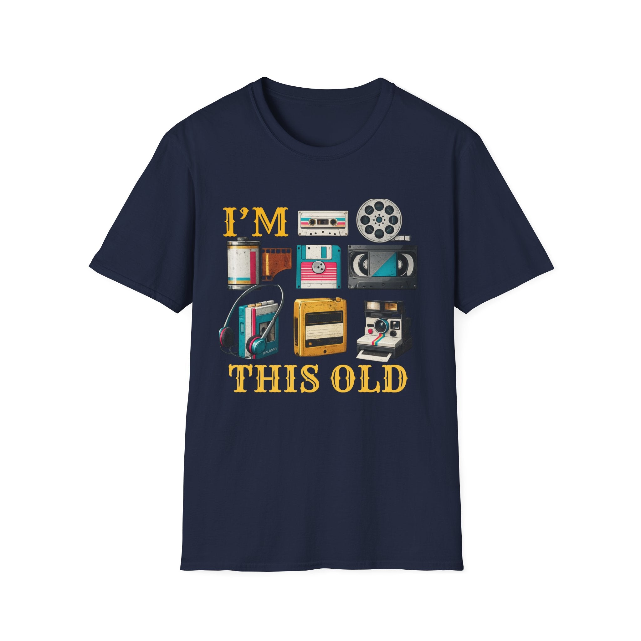 T-Shirt — “I’m This Old” Retro Vintage Tech Graphic Tee