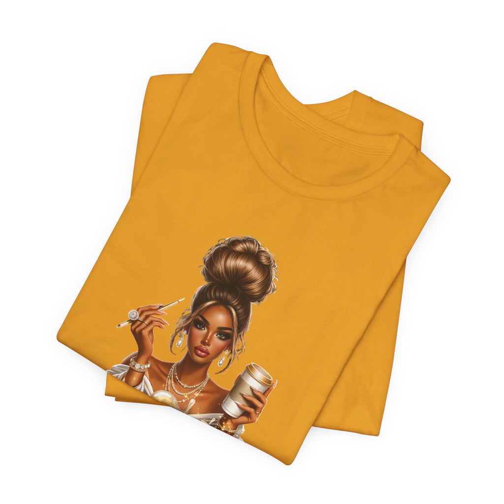 T-Shirt — "Beyond Blessed" Afro Chic Graphic Tee