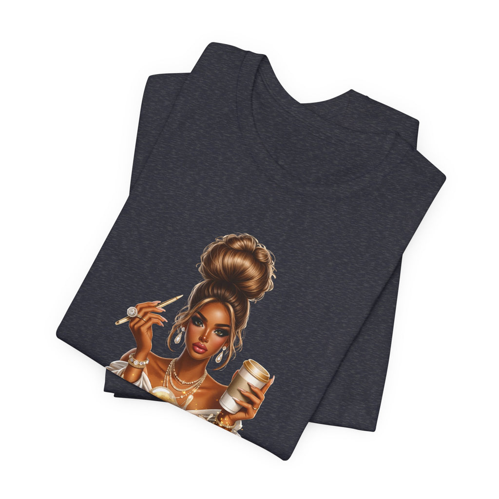 T-Shirt — "Beyond Blessed" Afro Chic Graphic Tee