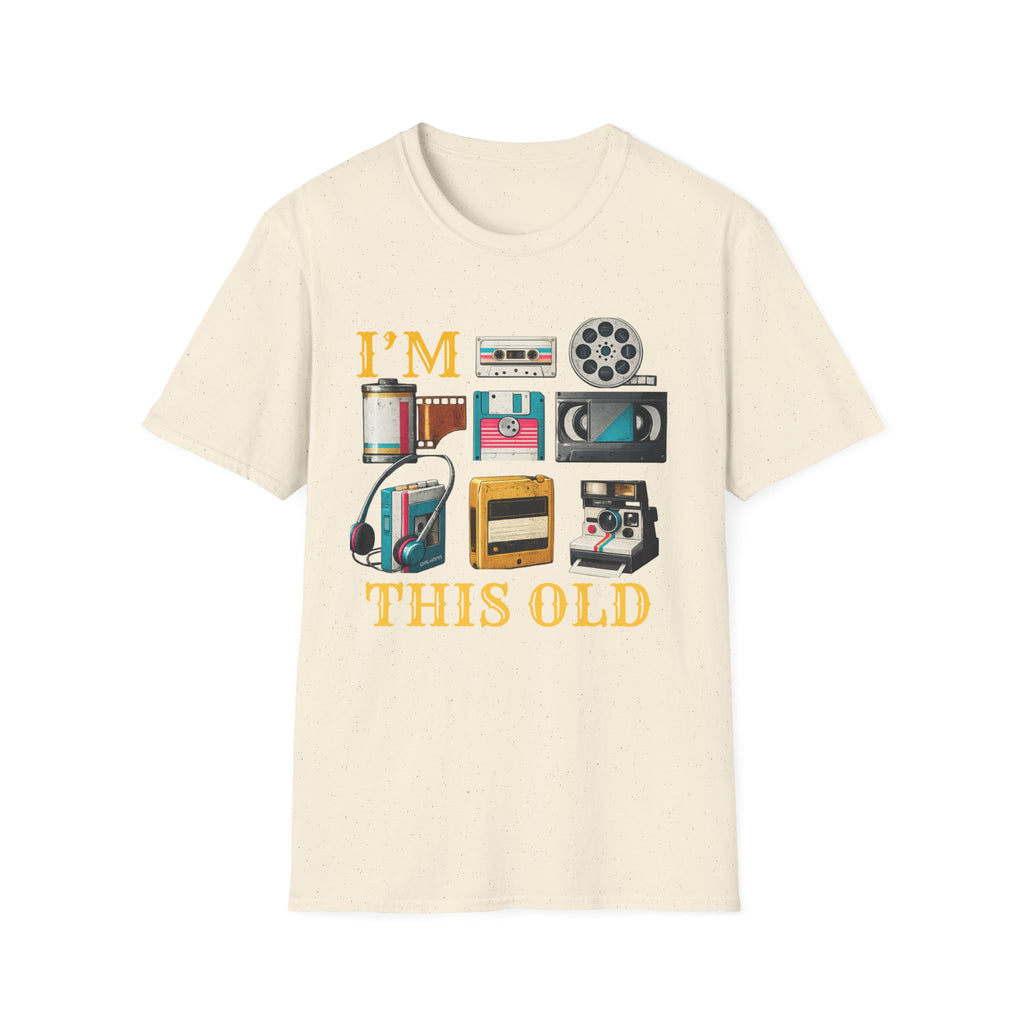 T-Shirt — “I’m This Old” Retro Vintage Tech Graphic Tee