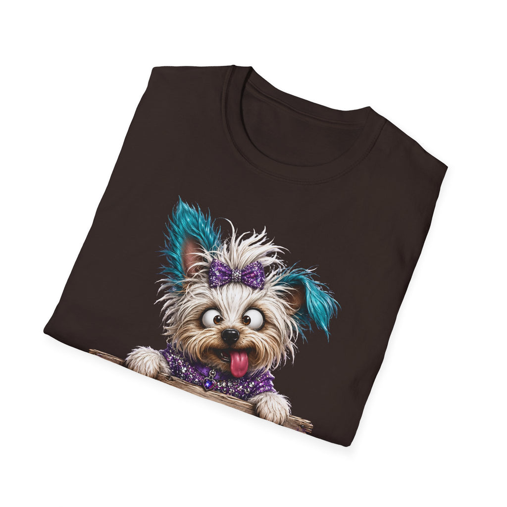 I Always Carry a Crazy With Me T-Shirt — Cute Dog Graphic Tee for Dog Lovers