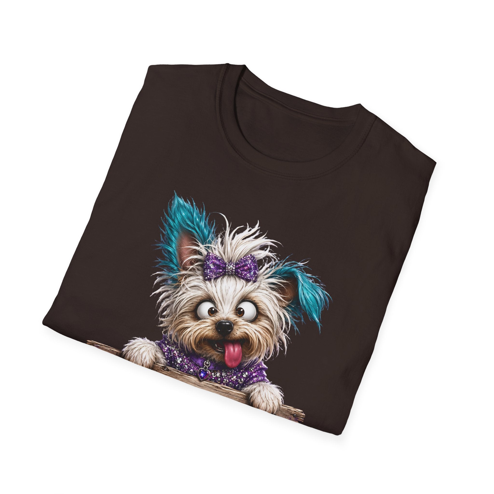 I Always Carry a Crazy With Me T-Shirt — Cute Dog Graphic Tee for Dog Lovers