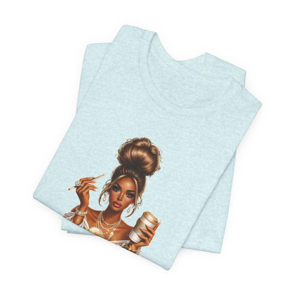 T-Shirt — "Beyond Blessed" Afro Chic Graphic Tee