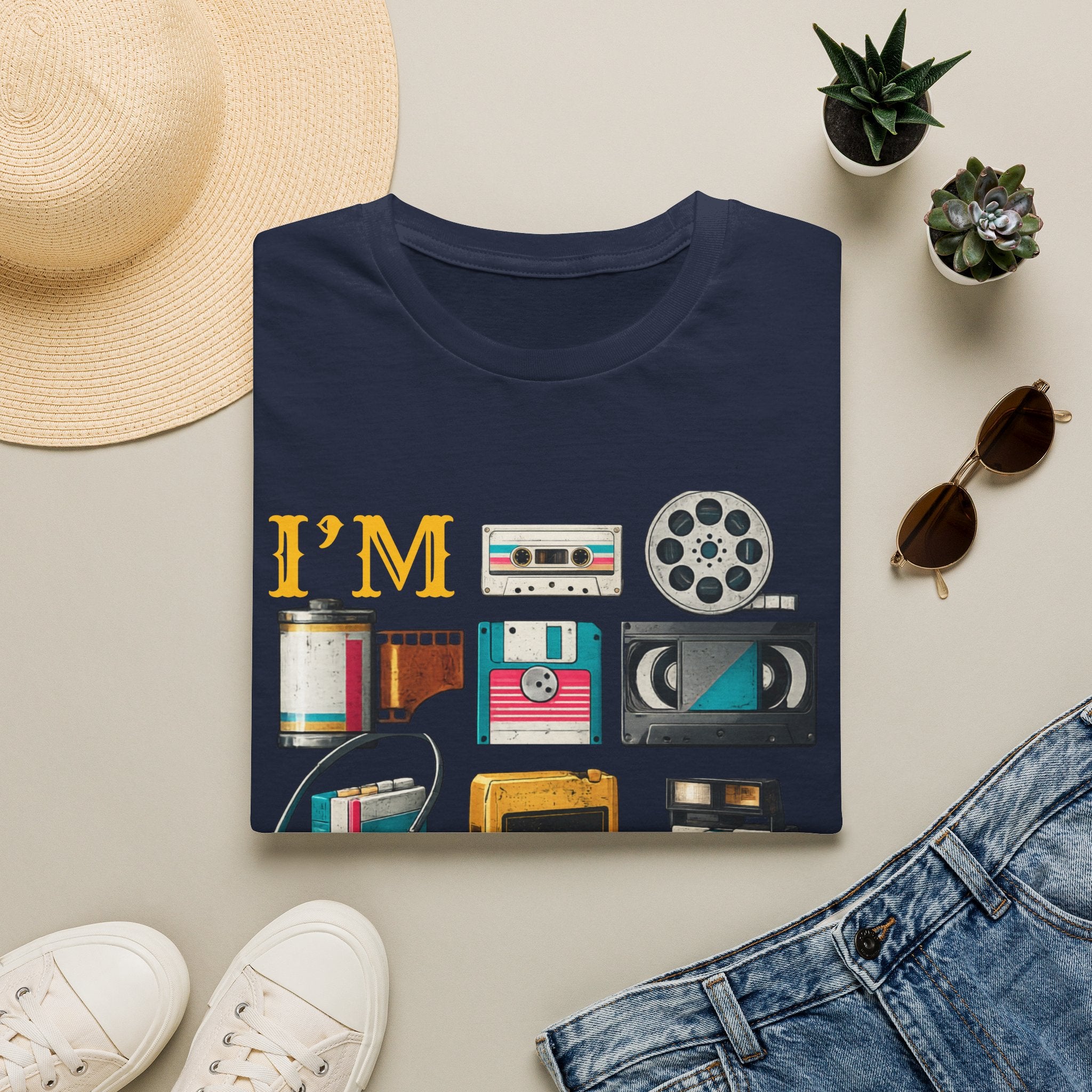 T-Shirt — “I’m This Old” Retro Vintage Tech Graphic Tee
