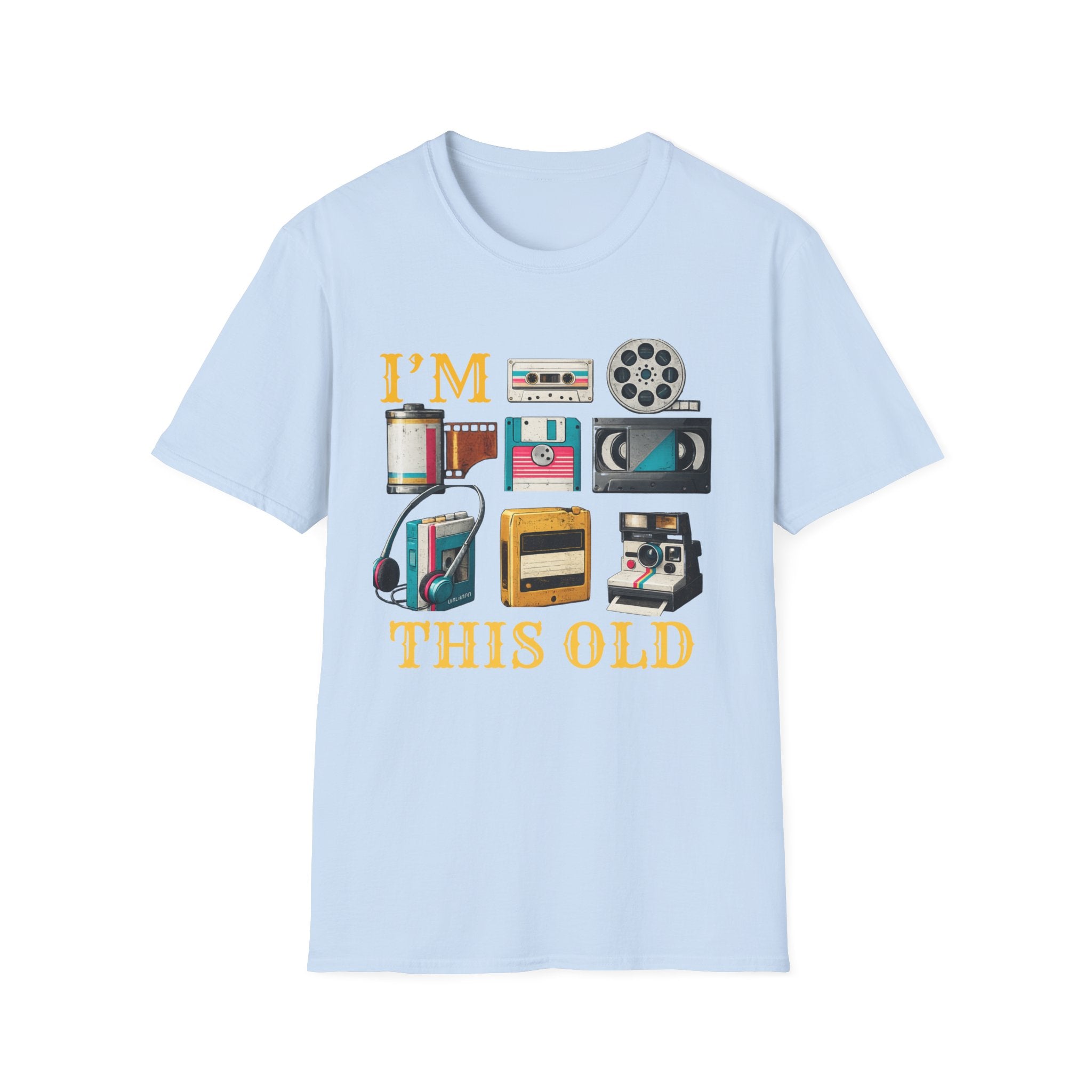 T-Shirt — “I’m This Old” Retro Vintage Tech Graphic Tee