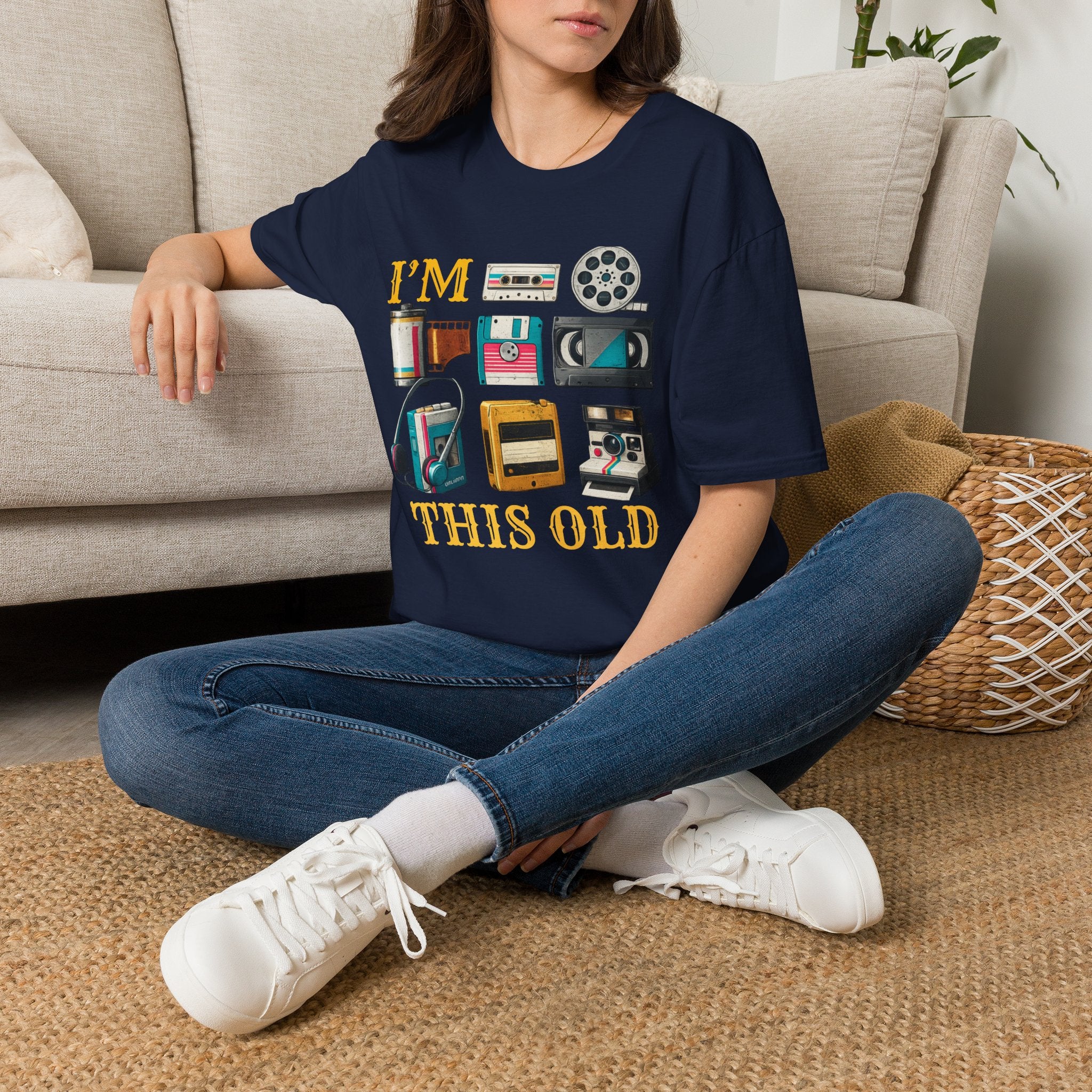 T-Shirt — “I’m This Old” Retro Vintage Tech Graphic Tee