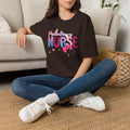 Pediatric Nurse T-Shirt — Cute Pastel Stethoscope & Bow Design