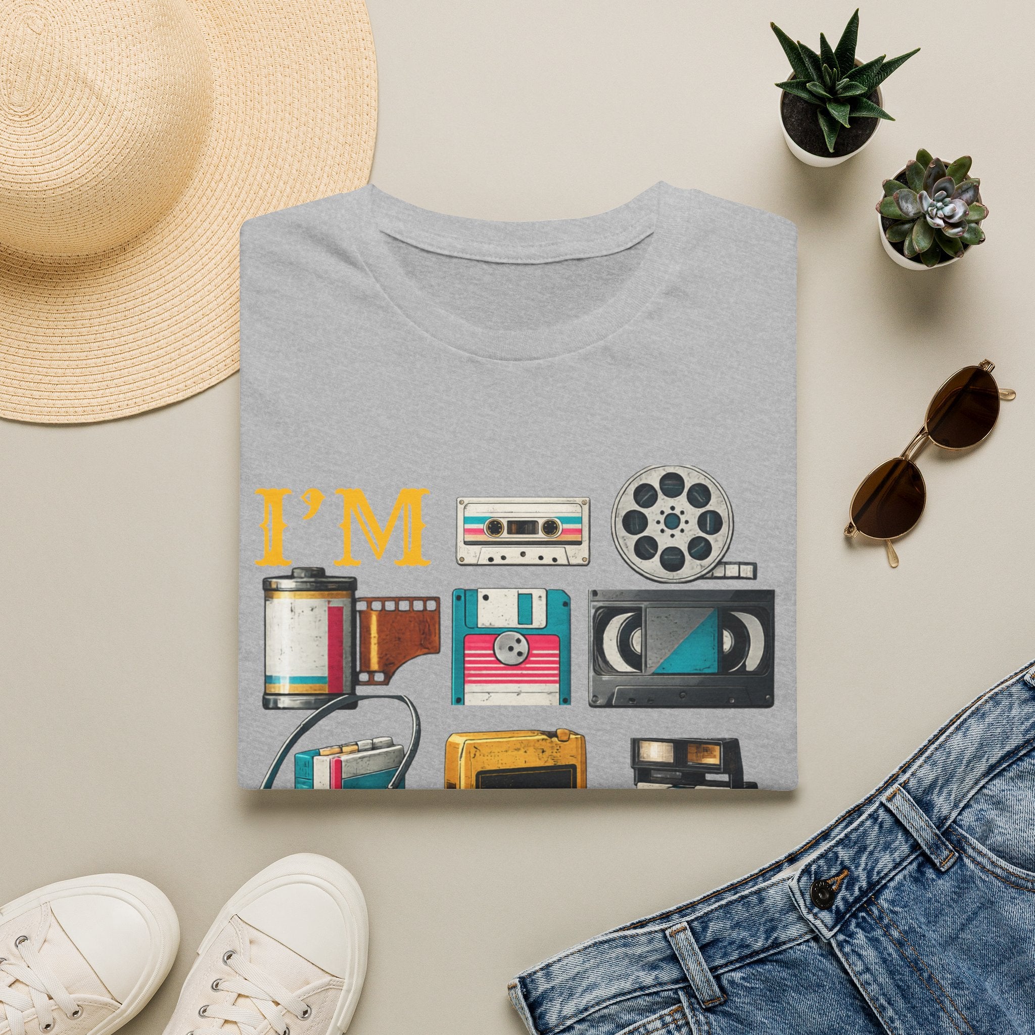 T-Shirt — “I’m This Old” Retro Vintage Tech Graphic Tee
