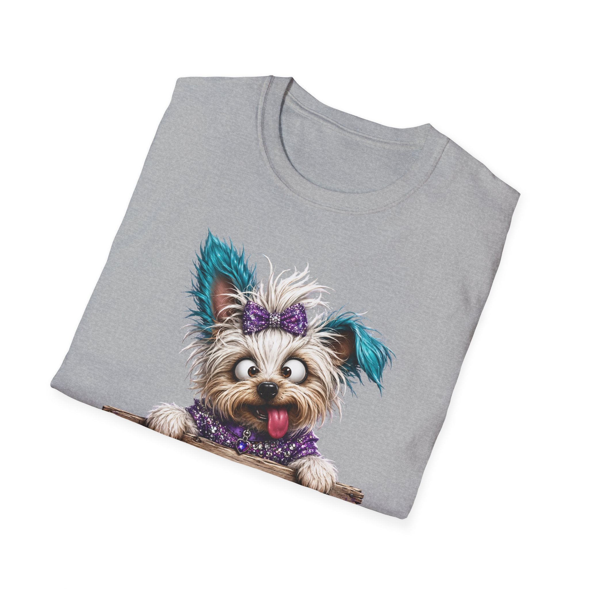 I Always Carry a Crazy With Me T-Shirt — Cute Dog Graphic Tee for Dog Lovers