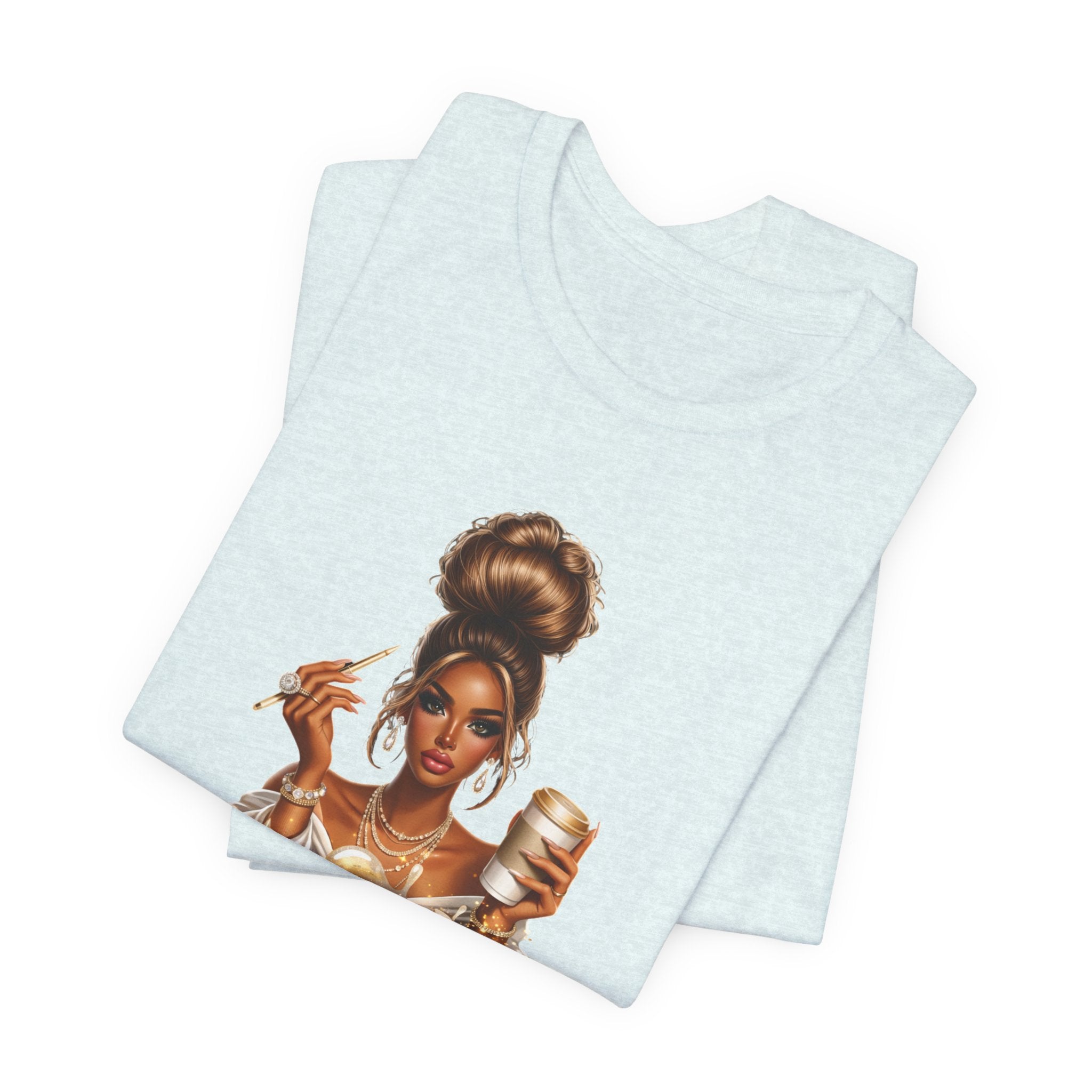 T-Shirt — "Beyond Blessed" Afro Chic Graphic Tee