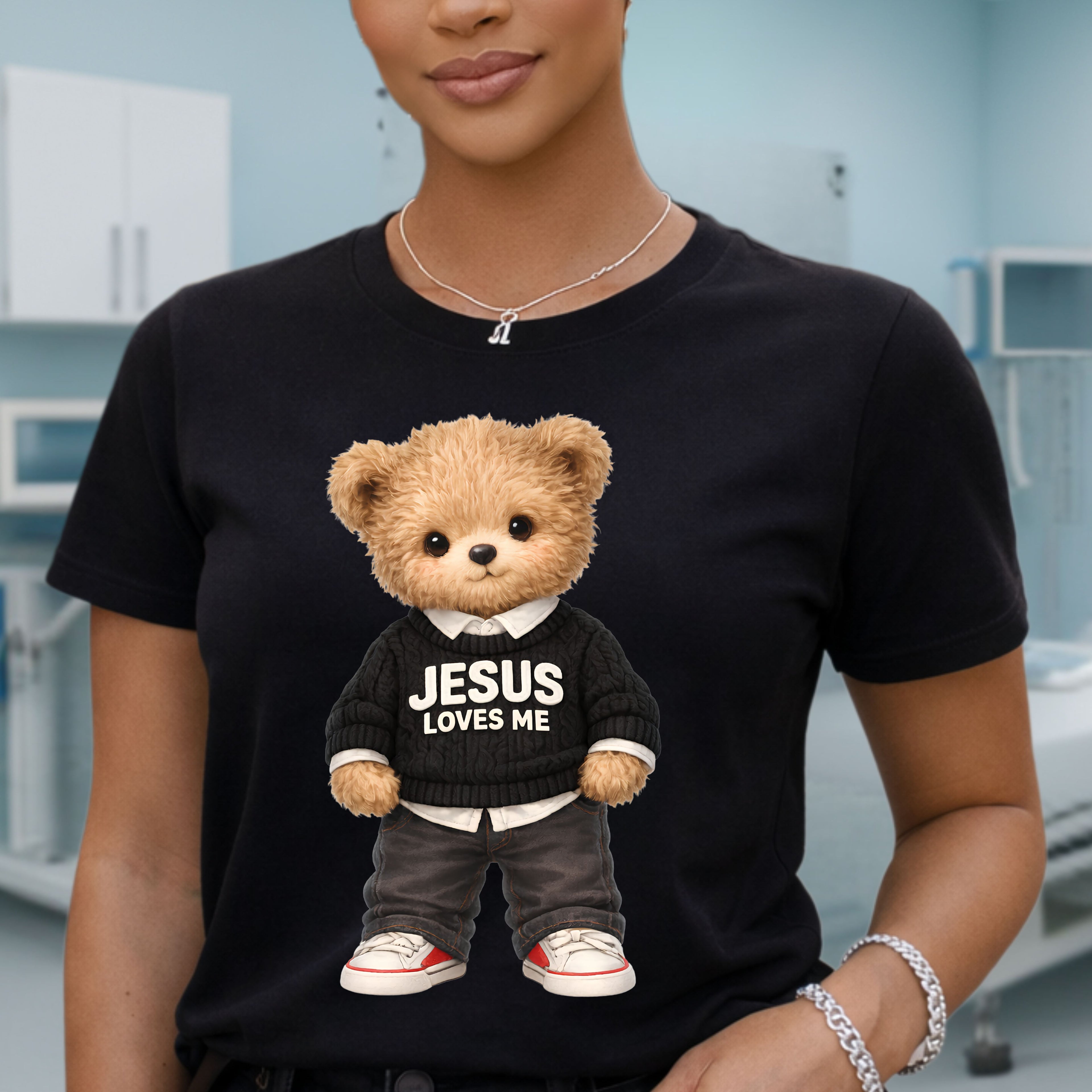 Jesus Loves Me Teddy T-Shirt