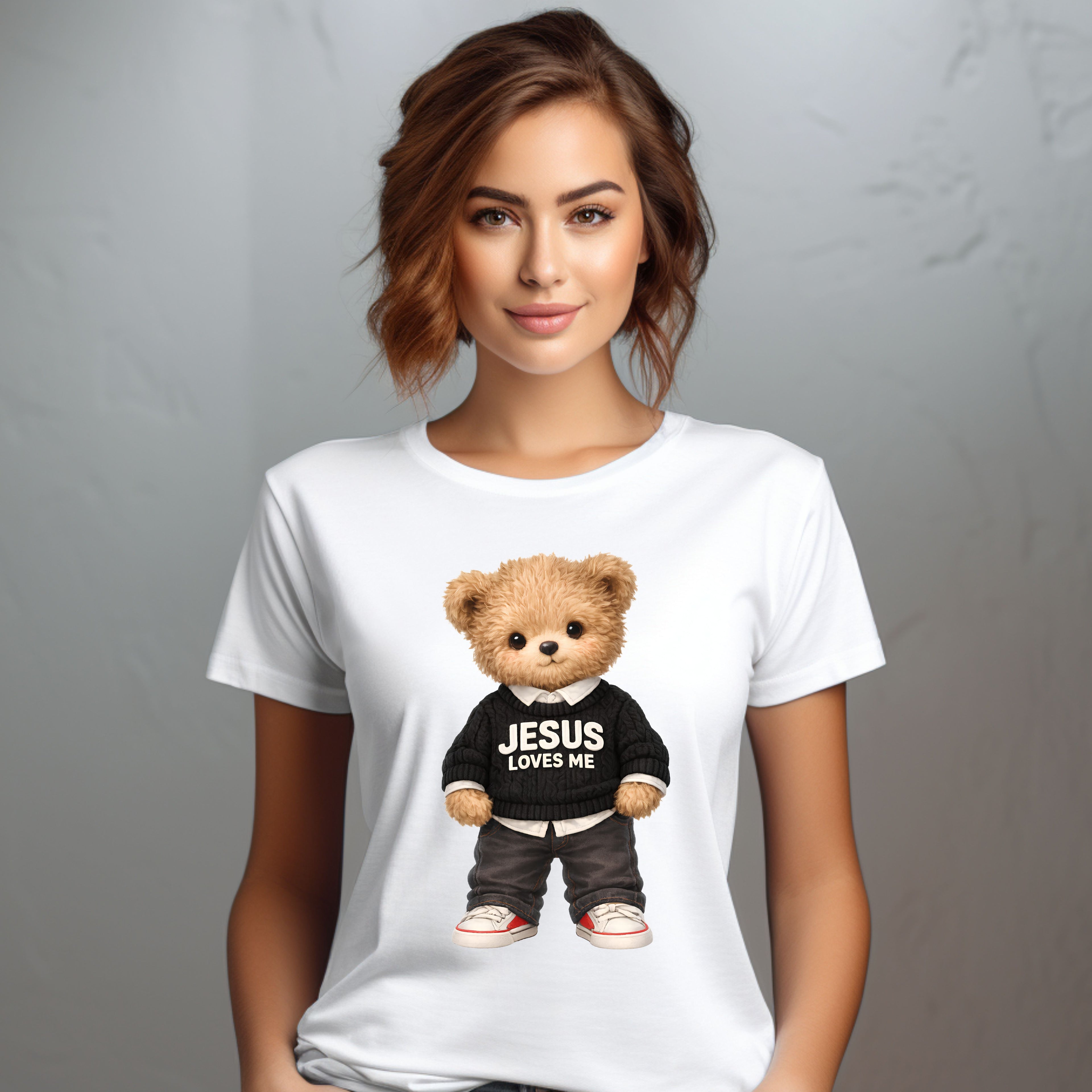Jesus Loves Me Teddy T-Shirt