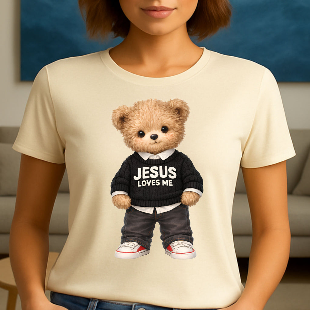 Jesus Loves Me Teddy T-Shirt
