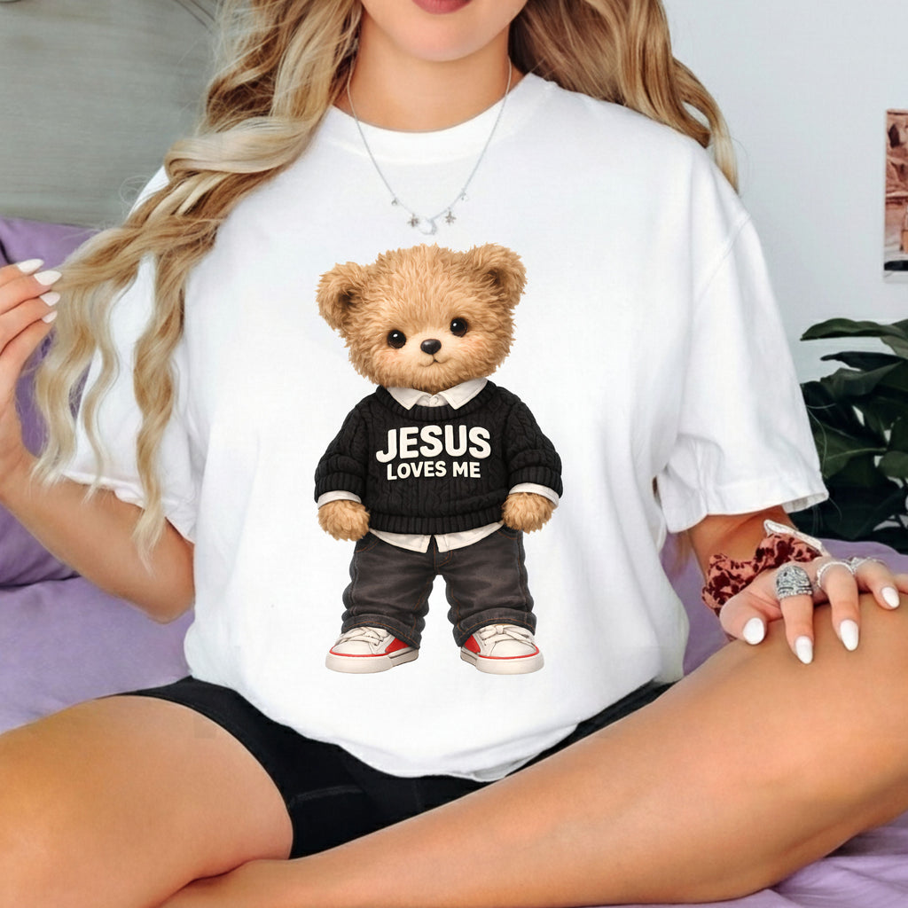 Jesus Loves Me Teddy T-Shirt