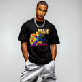 Man of God Lion T-Shirt — "Man of God, Husband, Dad, Protector"