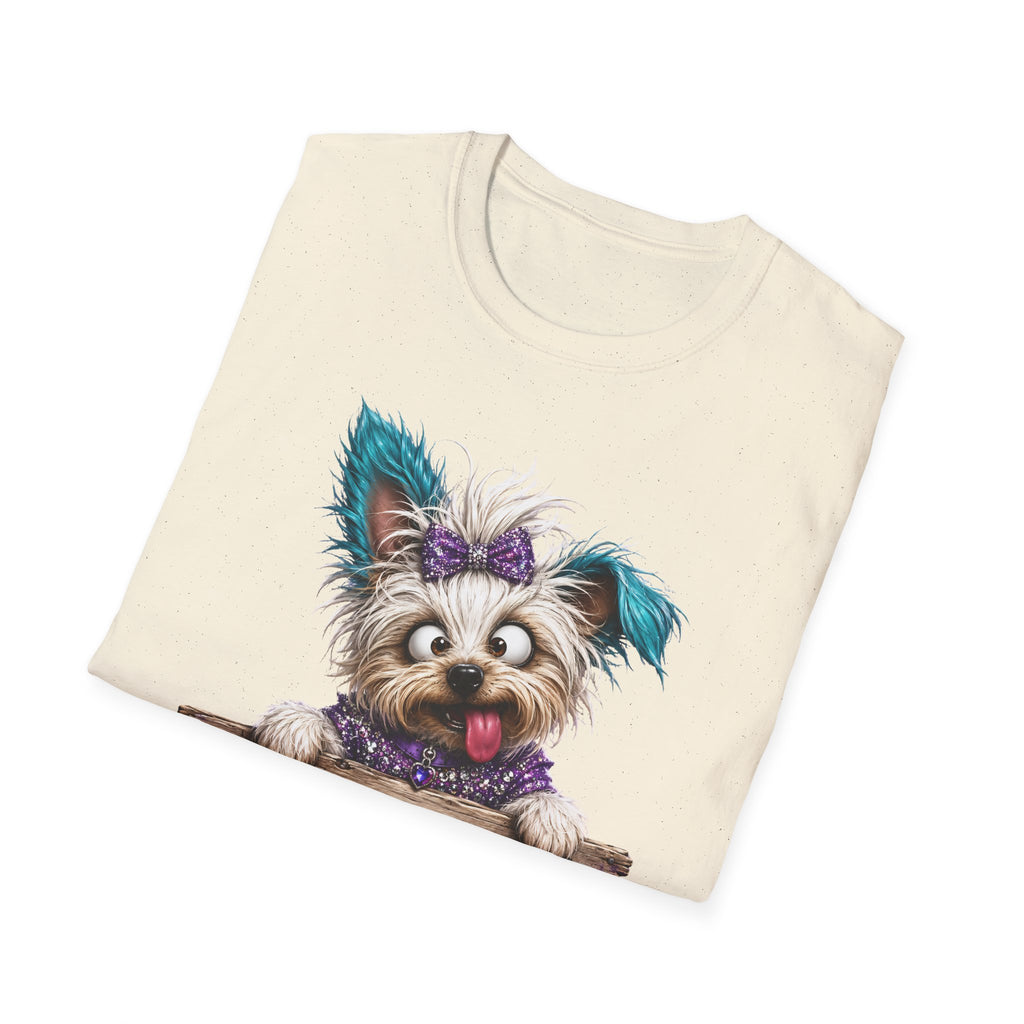 I Always Carry a Crazy With Me T-Shirt — Cute Dog Graphic Tee for Dog Lovers