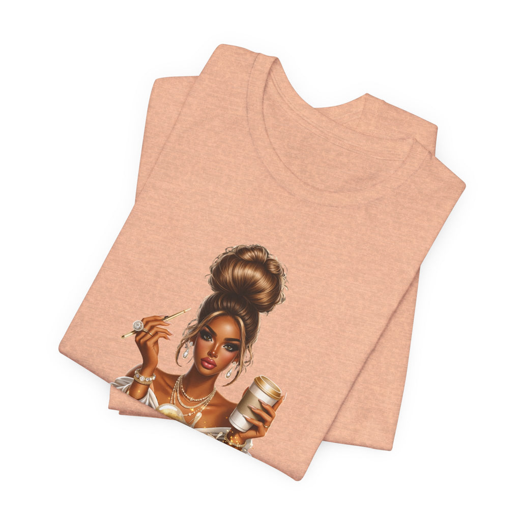 T-Shirt — "Beyond Blessed" Afro Chic Graphic Tee