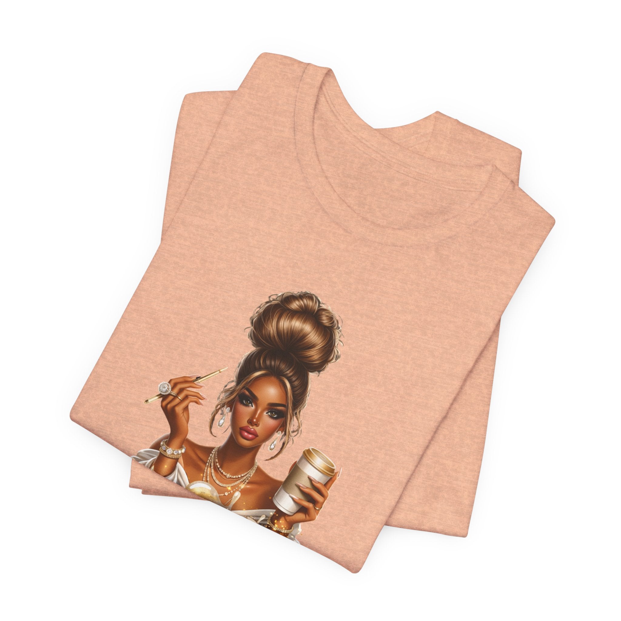 T-Shirt — "Beyond Blessed" Afro Chic Graphic Tee