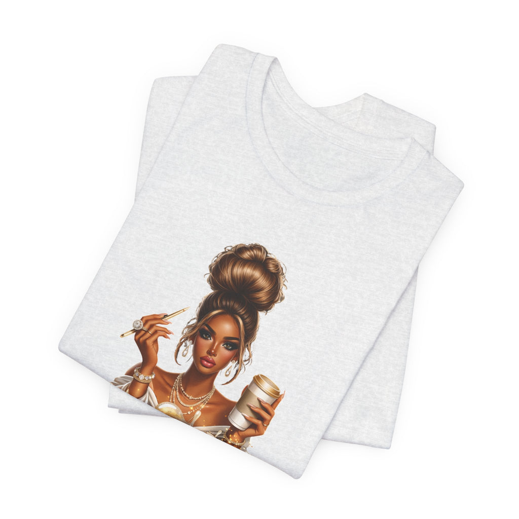 T-Shirt — "Beyond Blessed" Afro Chic Graphic Tee