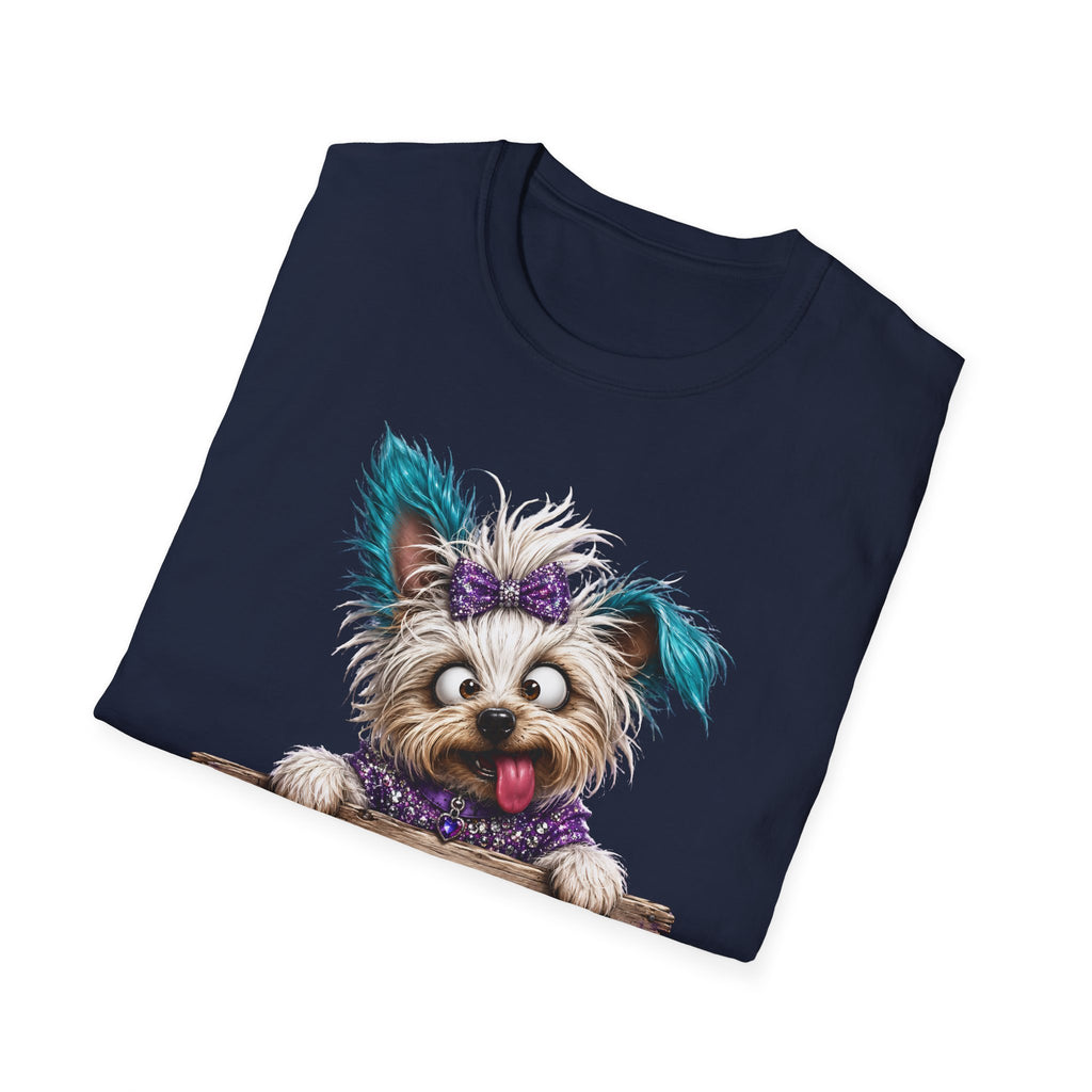 I Always Carry a Crazy With Me T-Shirt — Cute Dog Graphic Tee for Dog Lovers