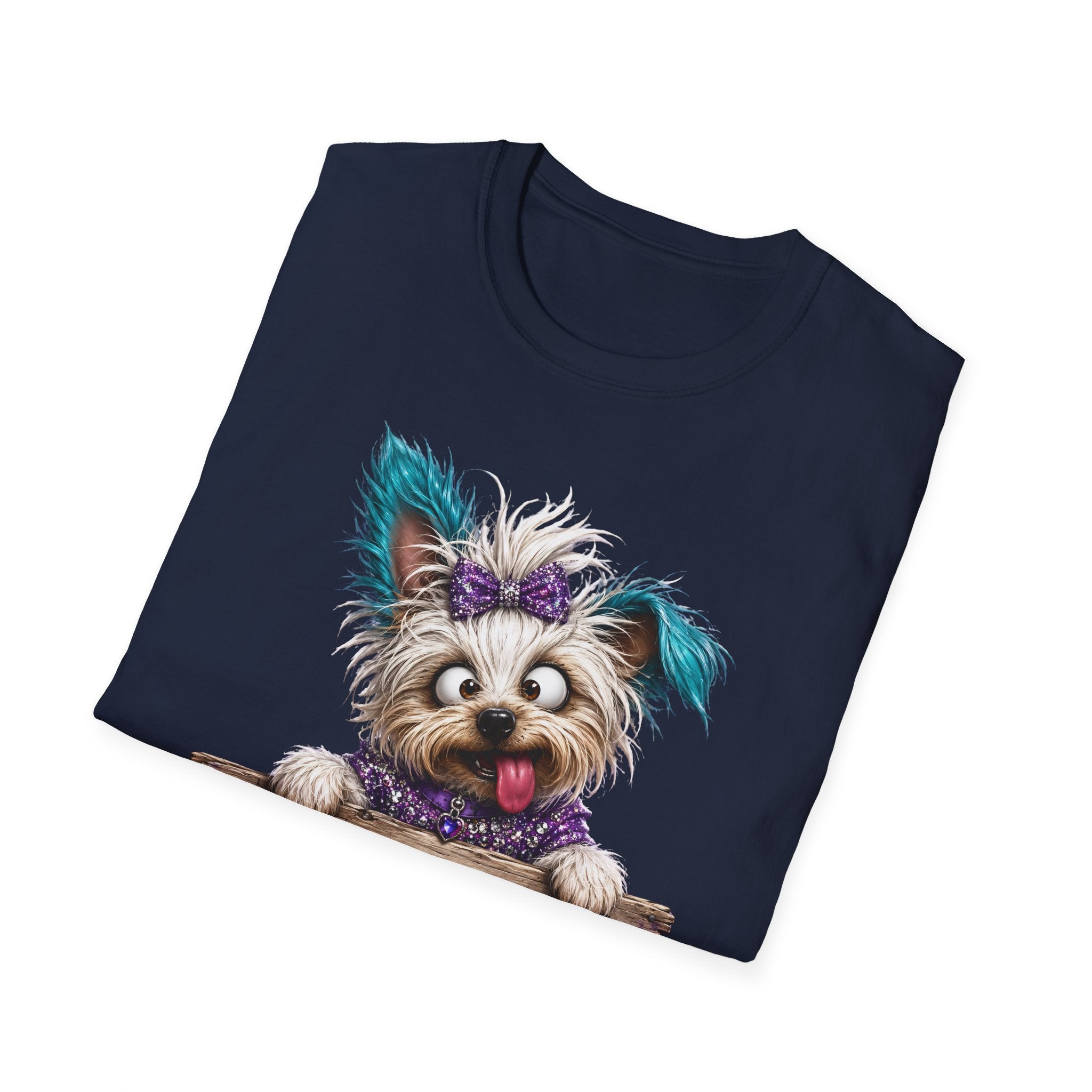 I Always Carry a Crazy With Me T-Shirt — Cute Dog Graphic Tee for Dog Lovers