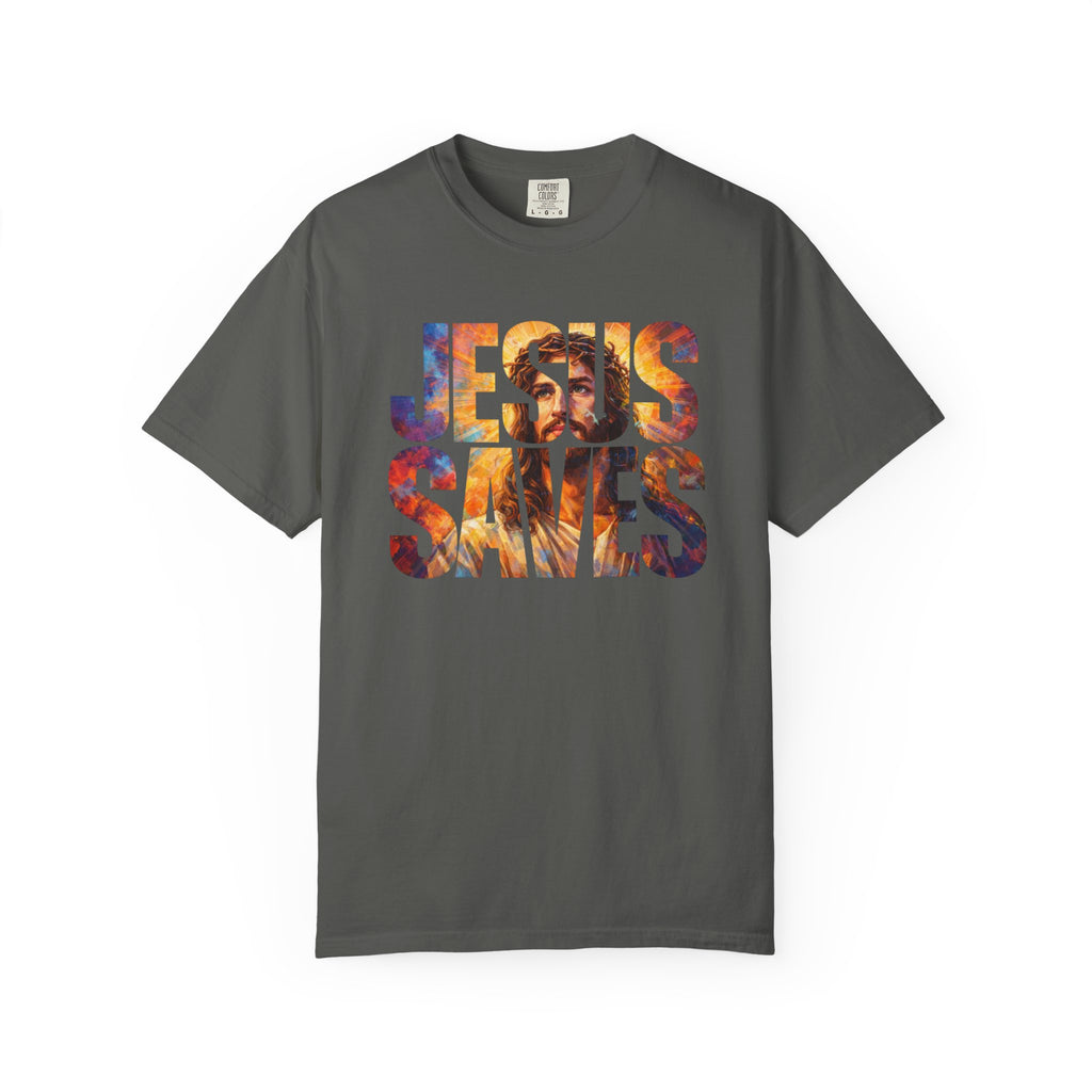Jesus Saves T-Shirt — Christian Faith Graphic Tee