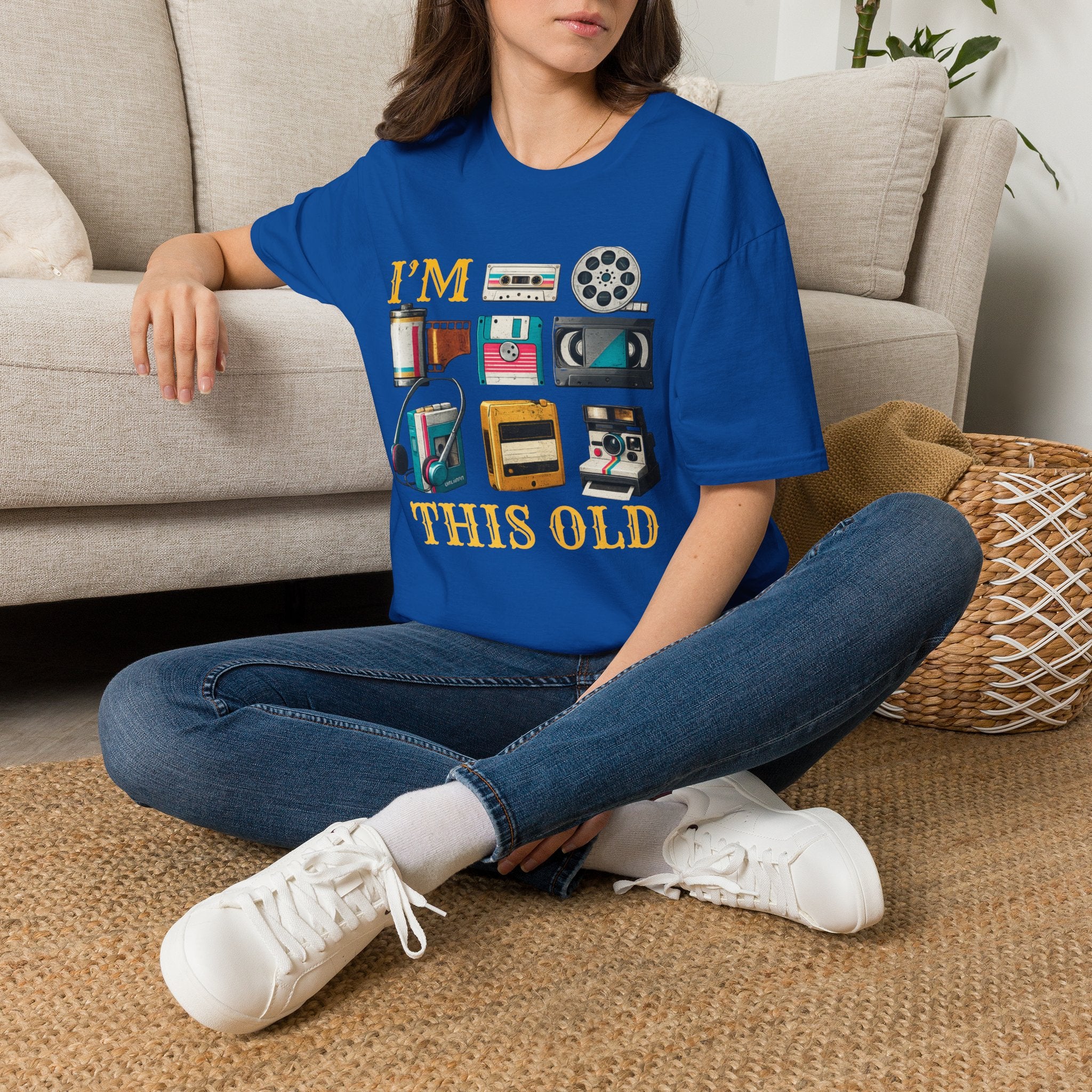 T-Shirt — “I’m This Old” Retro Vintage Tech Graphic Tee