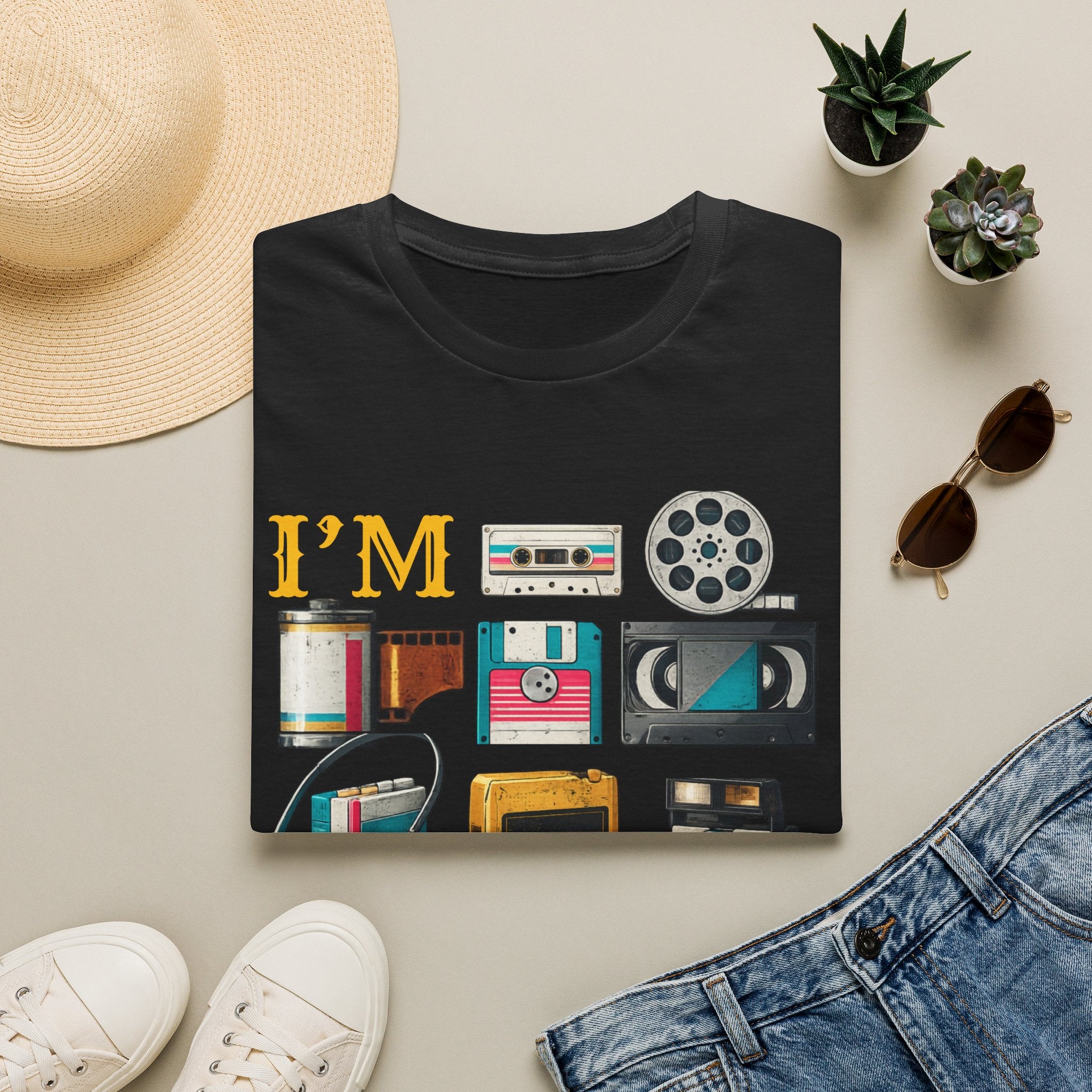 T-Shirt — “I’m This Old” Retro Vintage Tech Graphic Tee