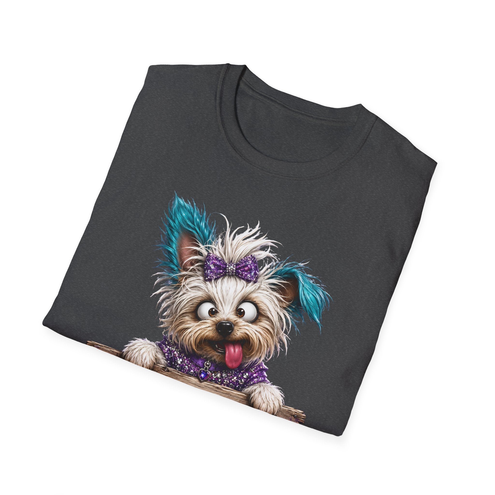 I Always Carry a Crazy With Me T-Shirt — Cute Dog Graphic Tee for Dog Lovers