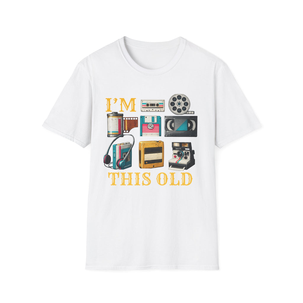 T-Shirt — “I’m This Old” Retro Vintage Tech Graphic Tee