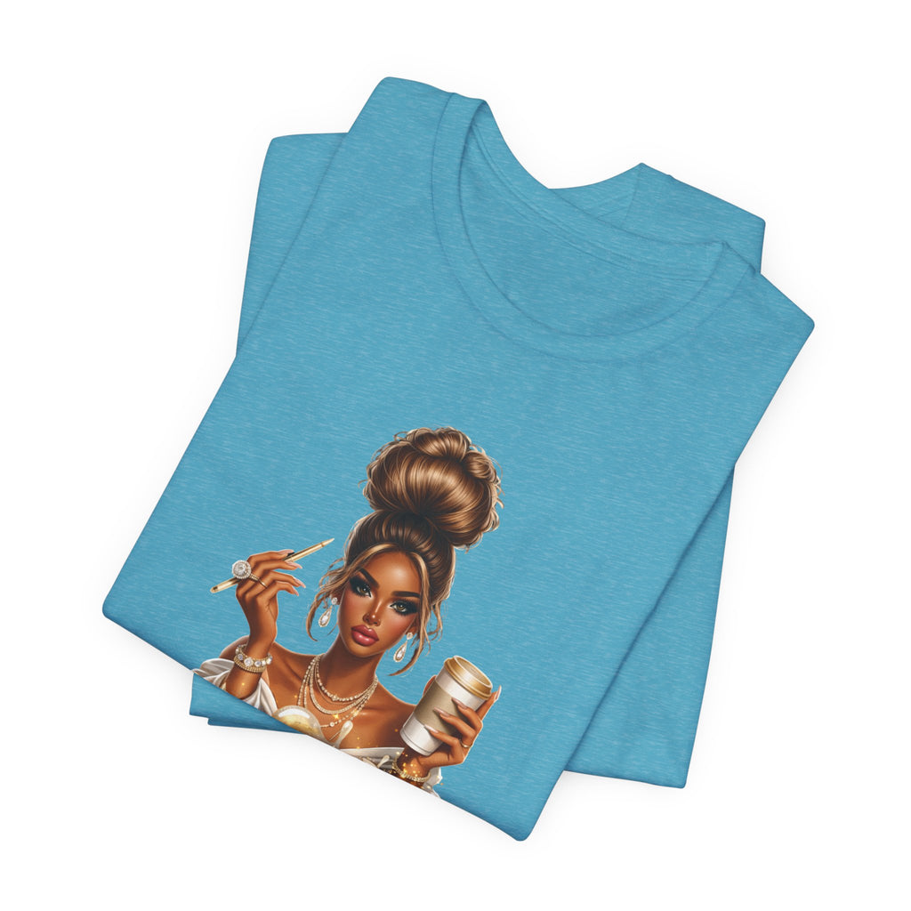 T-Shirt — "Beyond Blessed" Afro Chic Graphic Tee