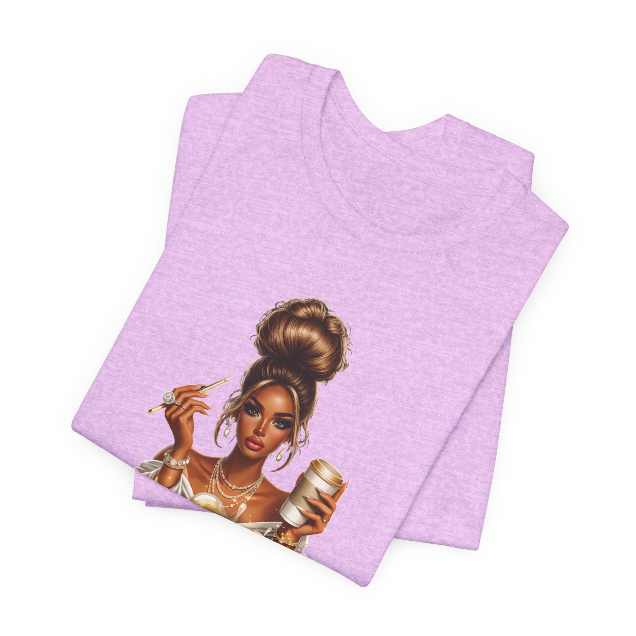 T-Shirt — "Beyond Blessed" Afro Chic Graphic Tee