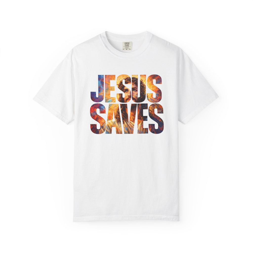 Jesus Saves T-Shirt — Christian Faith Graphic Tee