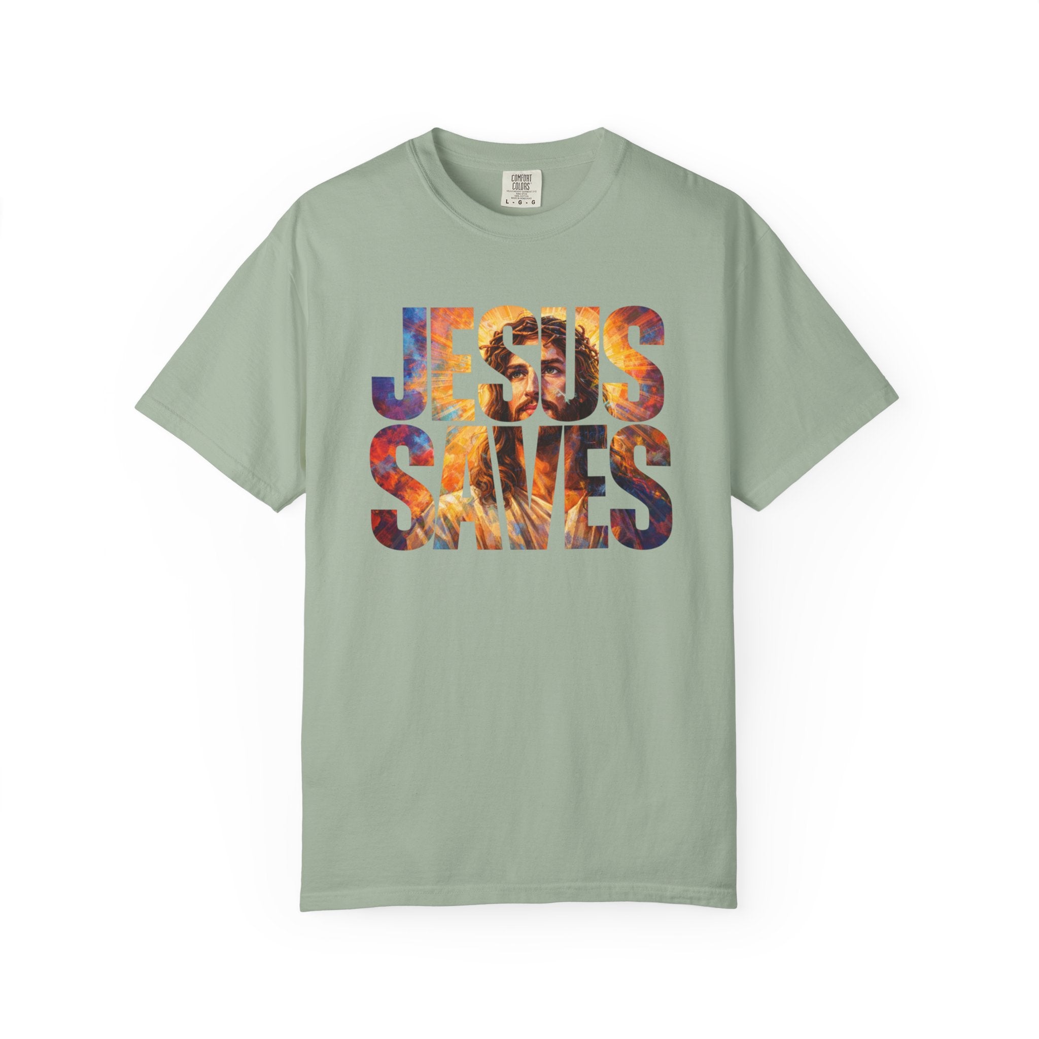 Jesus Saves T-Shirt — Christian Faith Graphic Tee