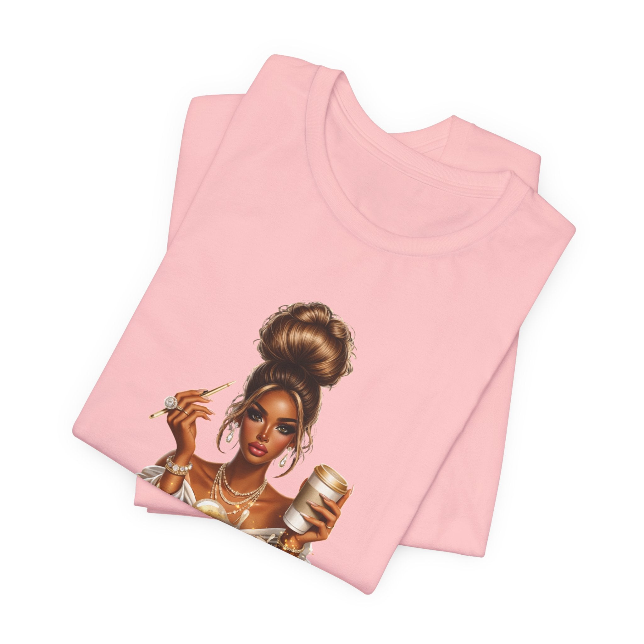 T-Shirt — "Beyond Blessed" Afro Chic Graphic Tee