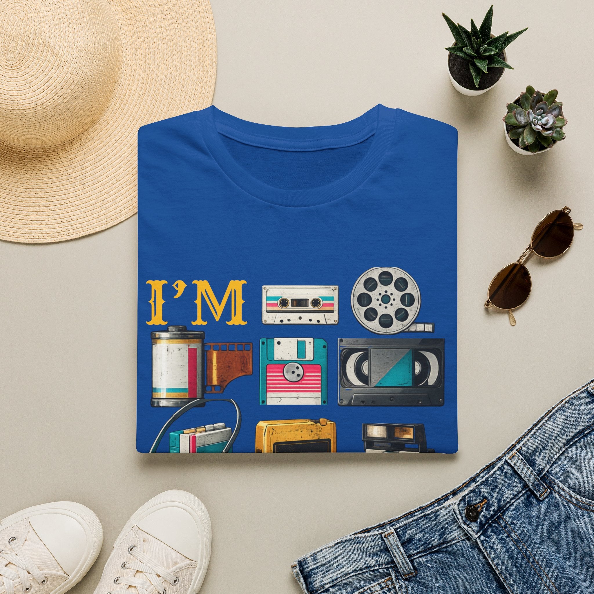 T-Shirt — “I’m This Old” Retro Vintage Tech Graphic Tee