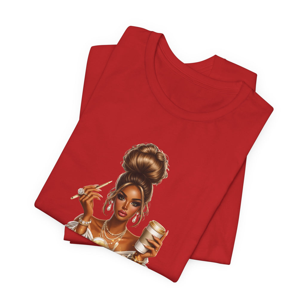 T-Shirt — "Beyond Blessed" Afro Chic Graphic Tee