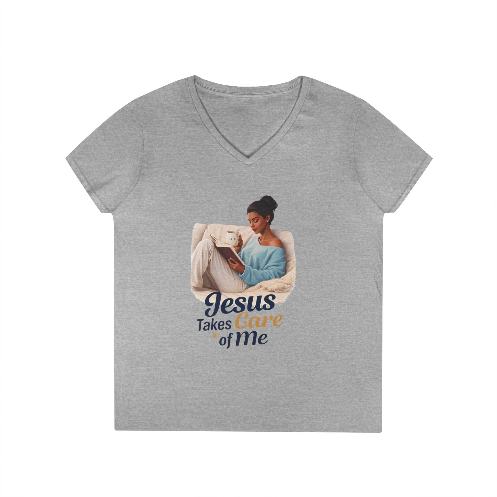 Jesus Takes Care of Me Shirt, Christian Faith Tee, Inspirational Women T-Shirt
